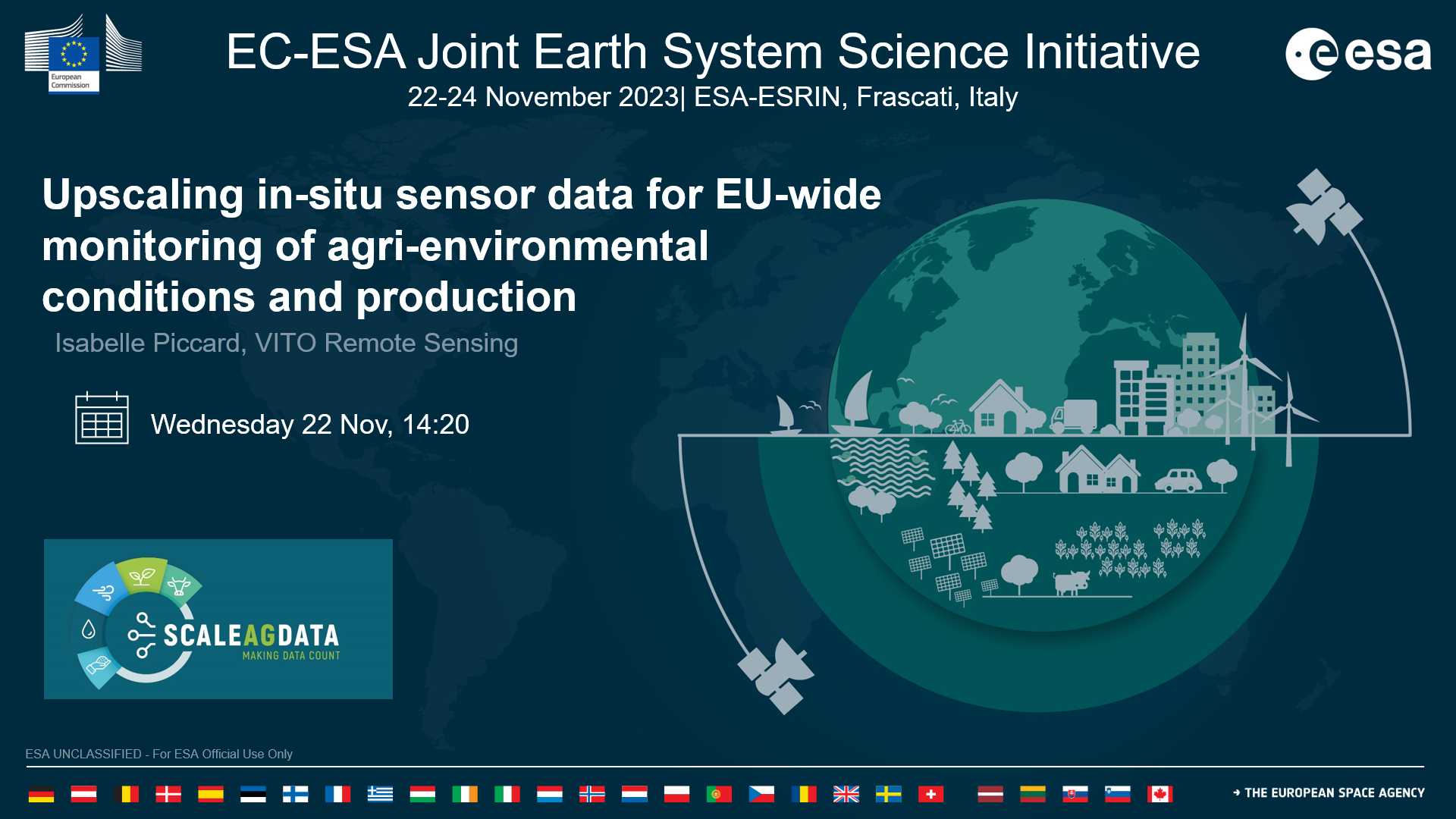 ScaleAgData @ EC-ESA Science 2023